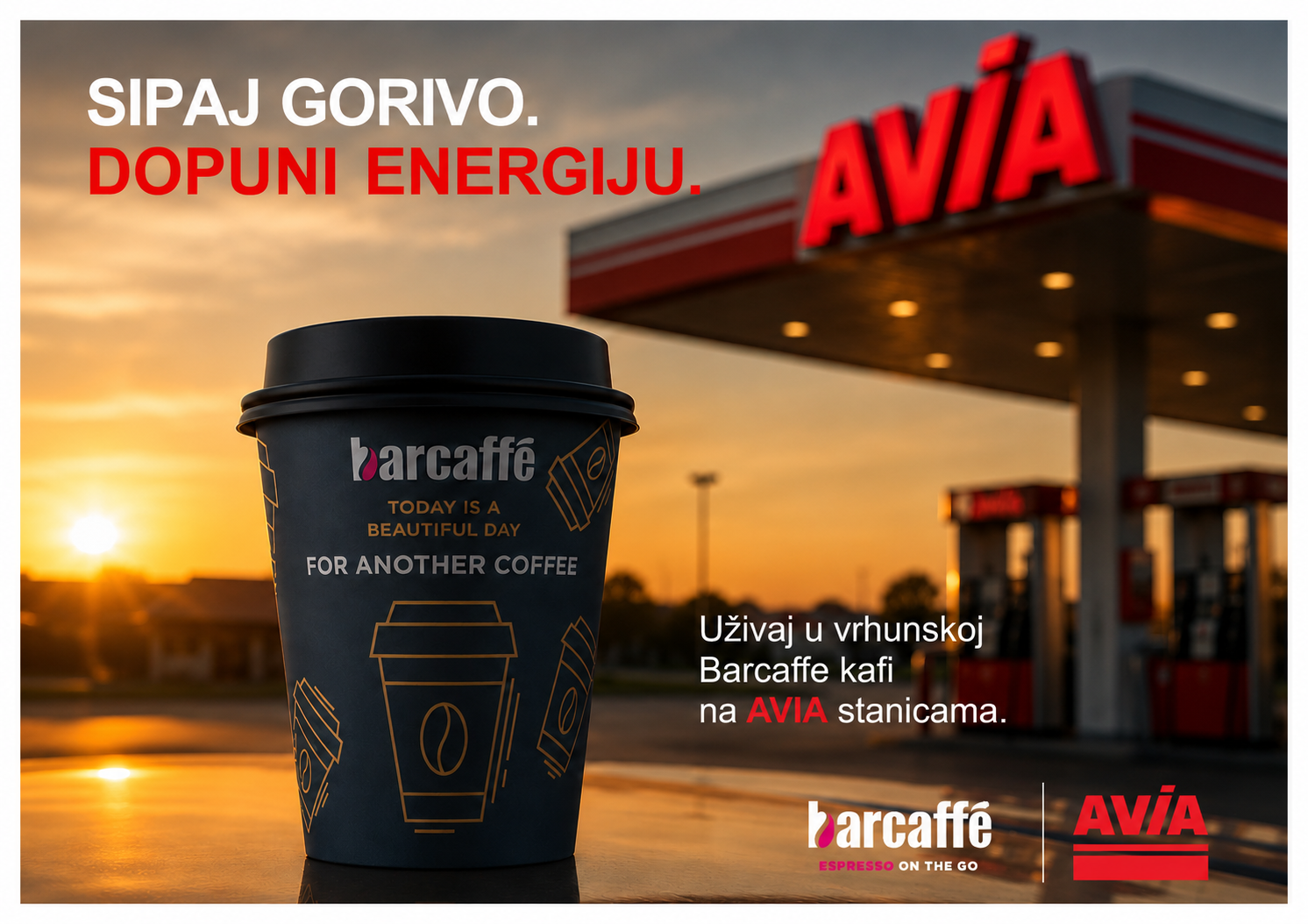 BARCAFFE&AVIA – the perfect match for a break on the road
