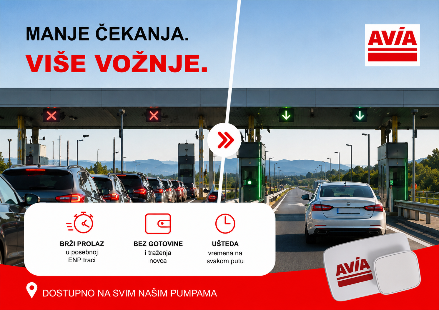 Novi postpejd TAG uređaj za još jednostavniji prolazak kroz naplatne rampe